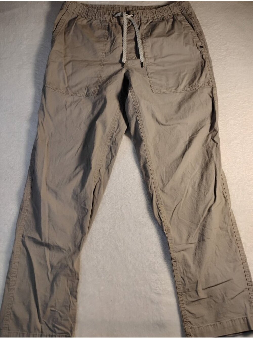 Vtg Vuori Mens Ripstop Pants Organic Cotton Climbing Hiking L Tan Style #V461